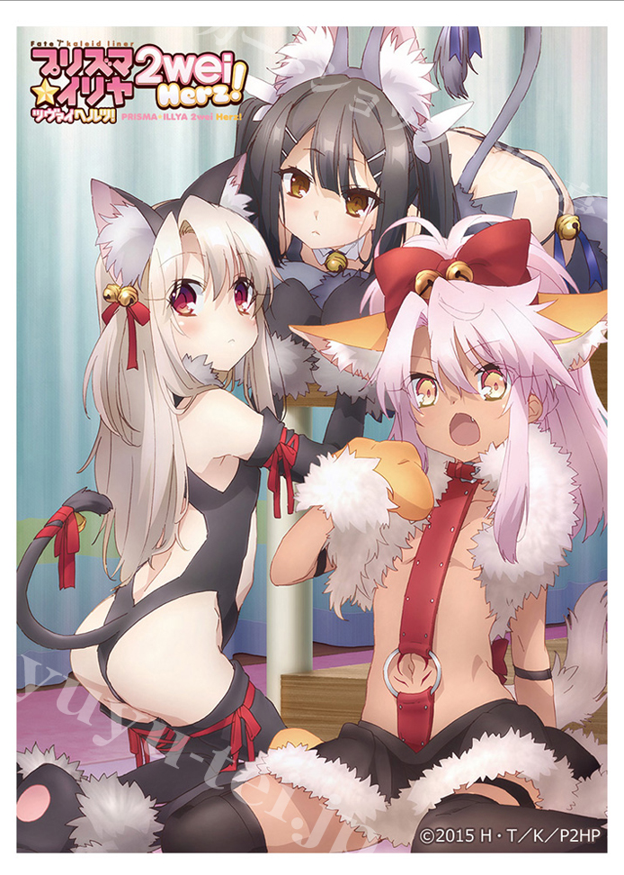 Fate/kaleid liner プリズマ☆イリヤ ツヴァイ ヘルツ！ スリーブ 『イリヤ＆美遊＆クロエ／猫』 | 販売 | サプライ