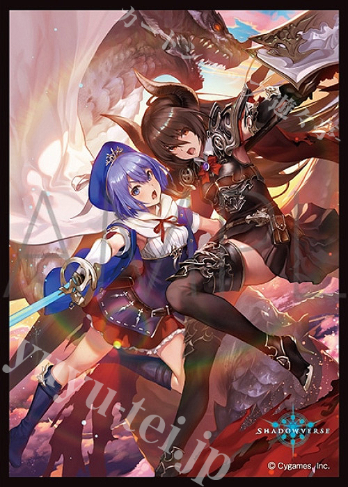 きゃらスリーブコレクション マットシリーズ Shadowverse 「黒蒼の絆・フォルテ＆ミリアム」 | 販売 | サプライ