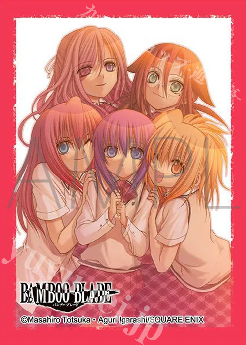 きゃらスリーブコレクション マットシリーズ BAMBOO BLADE 「千葉紀梨乃&川添珠姫&宮崎都&桑原鞘子&東聡莉」 | 販売 | サプライ