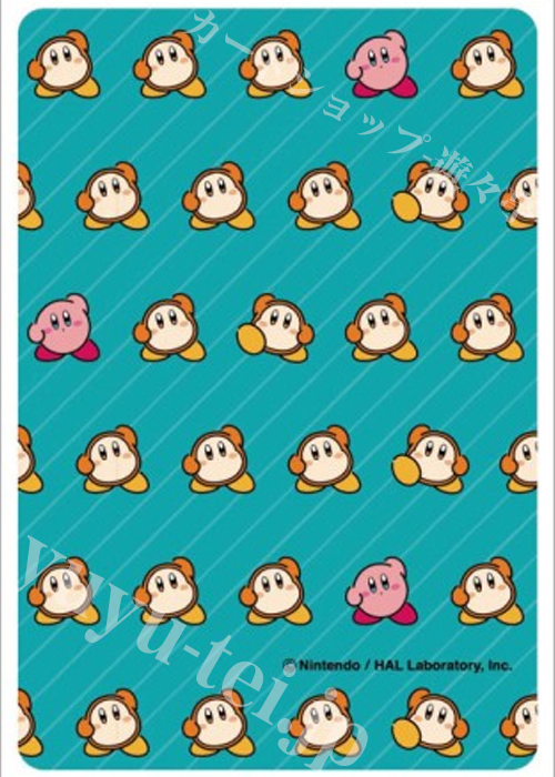 カービィ play with ワドルディ キャラクタースリーブミニ ENS-16 パターン  (11月中 発売)