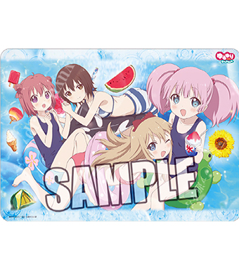 キャラクター万能ラバーマット 『ゆるゆり なちゅやちゅみ！』 | 販売 | サプライ