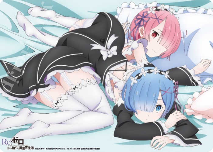 キャラクター万能ラバーマット Re：ゼロから始める異世界生活 「レム＆ラム」 | 販売 | サプライ