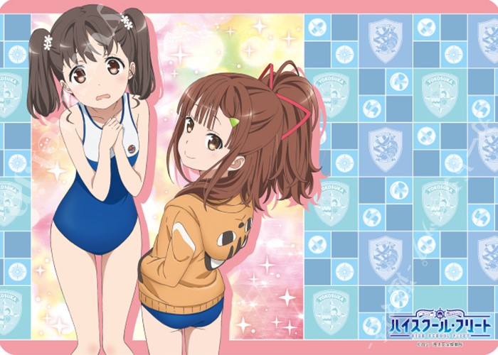 キャラクター万能ラバーマット ハイスクール・フリート 「知床 鈴＆西崎 芽依」 | 販売 | サプライ