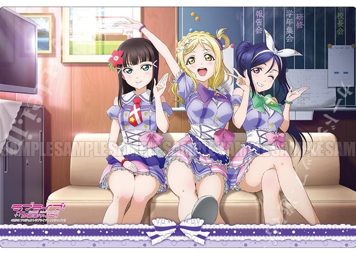 ブシロード ラバーマットコレクション Vol.66 ラブライブ！サンシャイン!! 『3年生』 | 販売 | サプライ