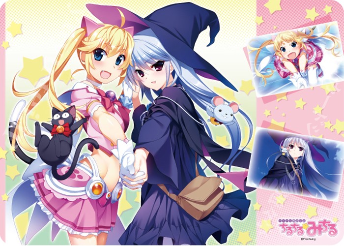 キャラクター万能ラバーマット アイドル魔法少女ちるちるみちる 「みちる＆一姫」 | 販売 | サプライ