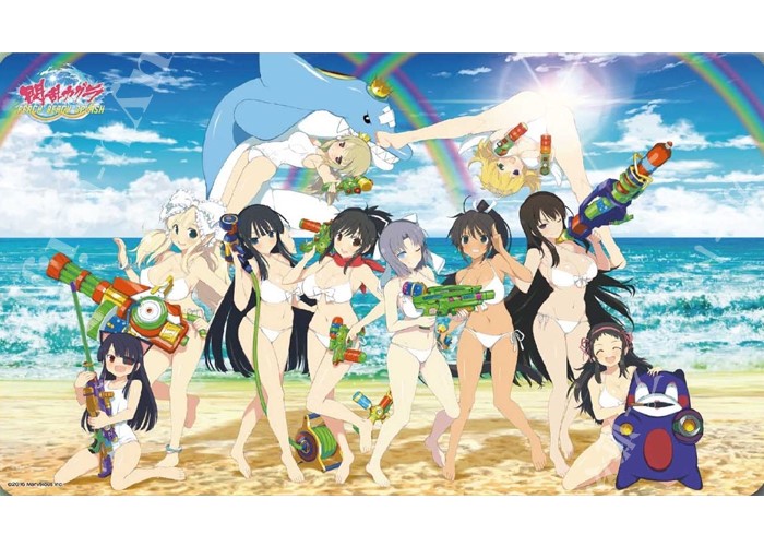 キャラクターラバーマット ENR-015 閃乱カグラ 『PEACH BEACH SPLASH』 | 販売 | サプライ