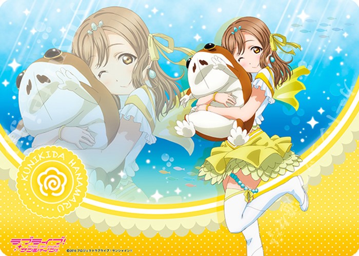 キャラクター万能ラバーマット ラブライブ！サンシャイン!! 「国木田 花丸」ぬいぐるみ抱っこVer. | 販売 | サプライ