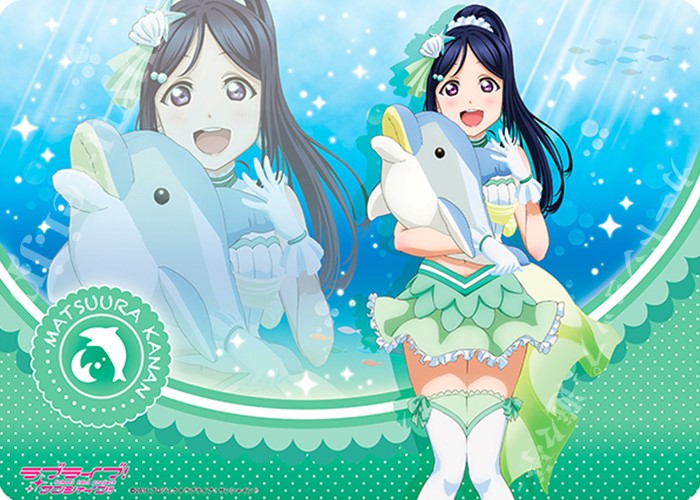キャラクター万能ラバーマット ラブライブ！サンシャイン!! 「松浦 果南」ぬいぐるみ抱っこVer. | 販売 | サプライ