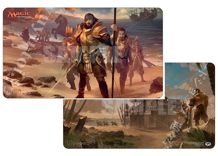 MTG マジック [イクサラン] 両面プレイマット 『軍団の上陸 / 一番砦、アダント』 | 販売 | サプライ