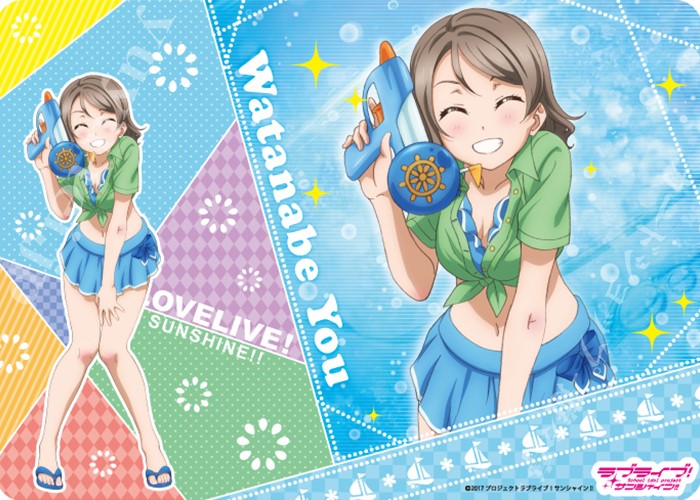 キャラクター万能ラバーマット ラブライブ！サンシャイン!! 「渡辺 曜」水遊びVer. | 販売 | サプライ