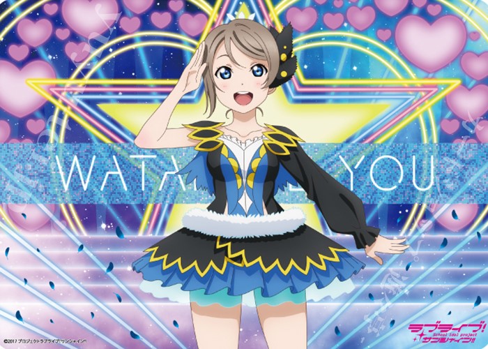 キャラクター万能ラバーマット ラブライブ！サンシャイン!! 「渡辺 曜」WATER BLUE NEW WORLD Ver. | 販売 | サプライ