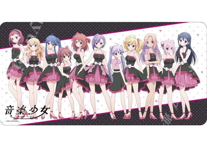 ラバープレイマットコレクション 『音楽少女』