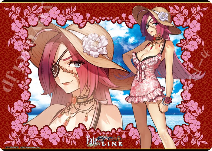 キャラクター万能ラバーマット Fate/EXTELLA LINK 「フランシス・ドレイク」姐さんの華麗な夏休みVer.