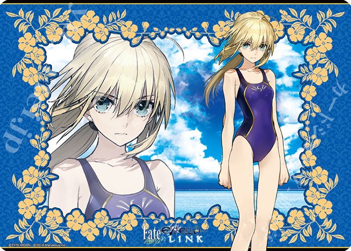 キャラクター万能ラバーマット Fate/EXTELLA LINK 「アルトリア・ペンドラゴン」夏の戦闘服Ver. | 販売 | サプライ
