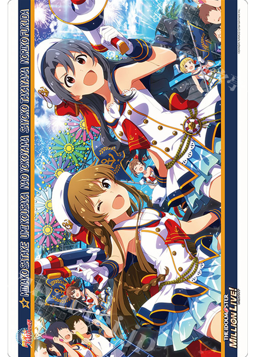 ブシロード ラバーマットコレクション Vol.344 アイドルマスター ミリオンライブ！ 『閃光☆HANABI団』 | 販売 | サプライ