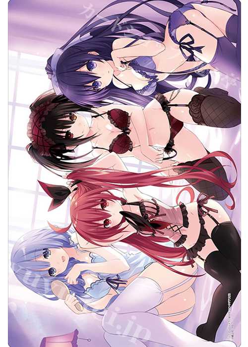 ブシロード ラバーマットコレクション Vol.349 富士見ファンタジア文庫 デート・ア・ライブ 『十香・琴里・狂三・美九』 | 販売 | サプライ