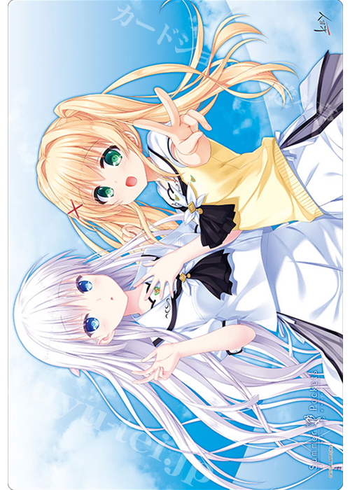 ブシロード ラバーマットコレクション Vol.403 Summer Pockets 『しろは＆紬』 | 販売 | サプライ
