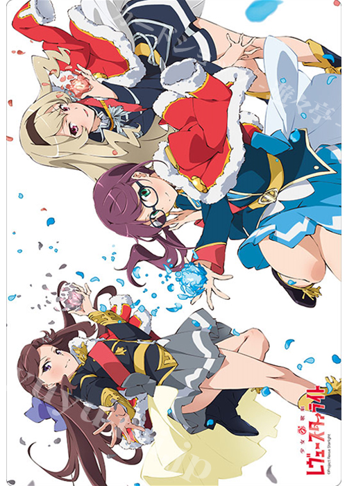 ブシロード ラバーマットコレクション Vol.420 少女☆歌劇 レヴュースタァライト 『真矢・純那・クロディーヌ』 | 販売 | サプライ