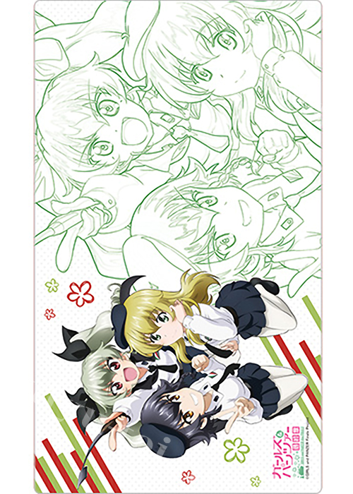 ガールズ＆パンツァー 最終章 ラバーマット 『アンツィオ高校／ジャンプ』 | 販売 | サプライ
