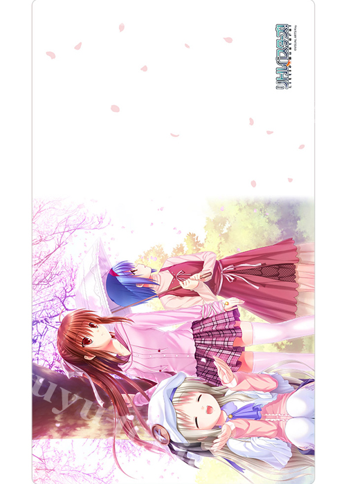 リトルバスターズ！ ラバーマット 『鈴＆クド＆美魚』 | 販売 | サプライ