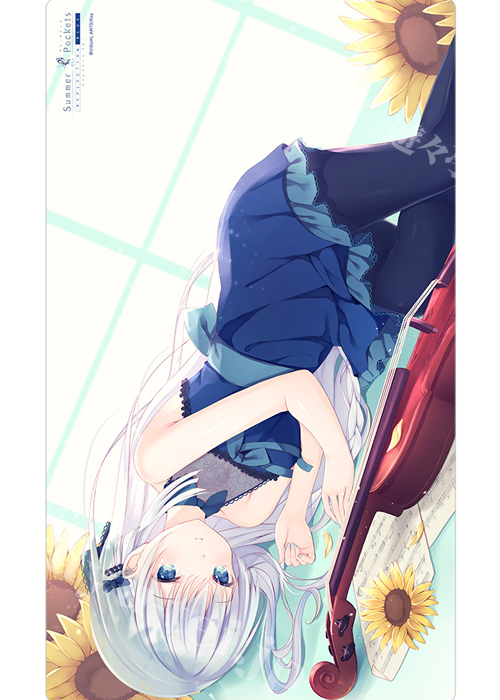 Summer Pockets REFLECTION BLUE ラバーマット 『鳴瀬しろは