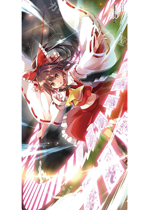 ブシロード ラバーマット(横長) 東方LostWord 『空を飛ぶ不思議な巫女』 | 販売 | サプライ