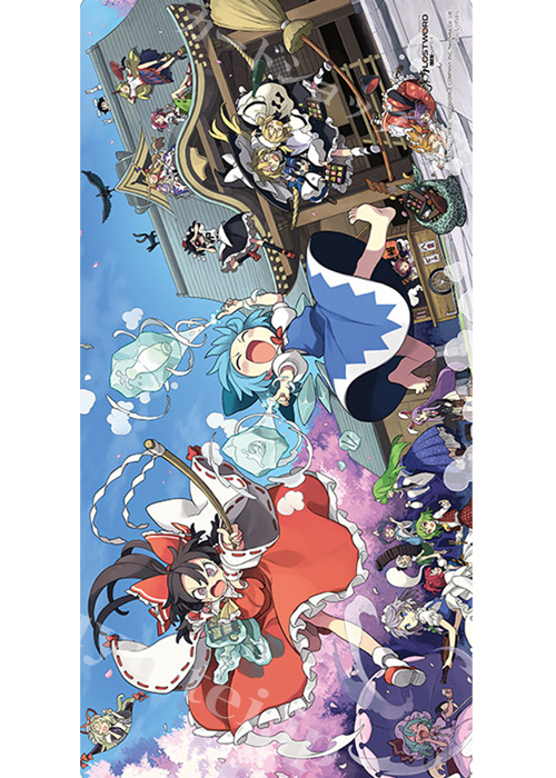 ブシロード ラバーマット(横長) 東方LostWord 『賑やかな境内』 | 販売 | サプライ