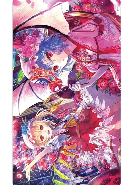 [東方Project]藤ちょこ先生 描き下ろしラバーマット 『レミリア＆フランドール』 | 販売 | サプライ
