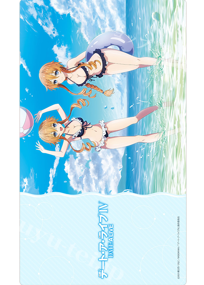 デート・ア・ライブIV ラバーマット 『八舞耶倶矢＆八舞夕弦／海』 | 販売 | サプライ