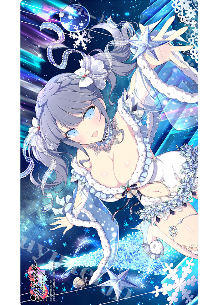 シノビマスター 閃乱カグラ NEW LINK ラバーマット 『雪泉／人気投票爆乳祭』 | 販売 | サプライ