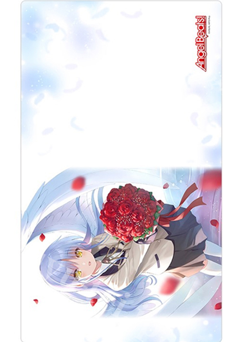 Angel Beats! 「かなで」　プレイマット(デスクマット)2種セット グッズ: Angel Beats! ラバーマット かなで/夜空 【2022年4月