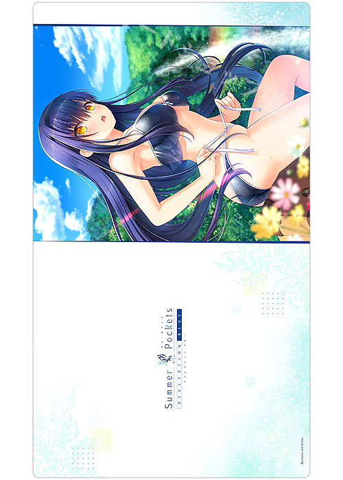 Summer Pockets REFLECTION BLUE ラバーマット 『久島鴎／ビキニ 