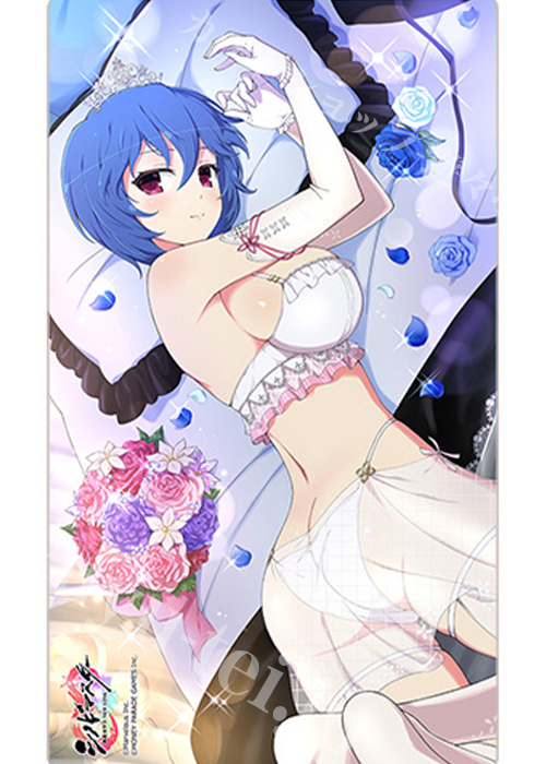 シノビマスター 閃乱カグラ NEW LINK ラバーマット 『雨音／乳籍祭』