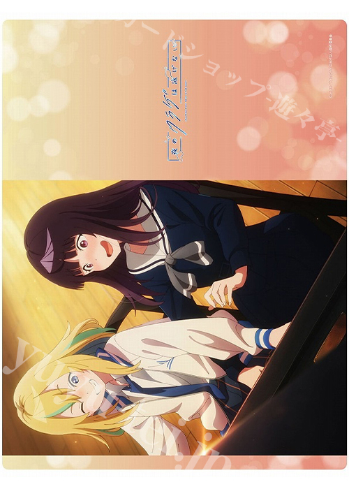 夜のクラゲは泳げない ラバーマットシチュエーションイラストB (花音＆めい)