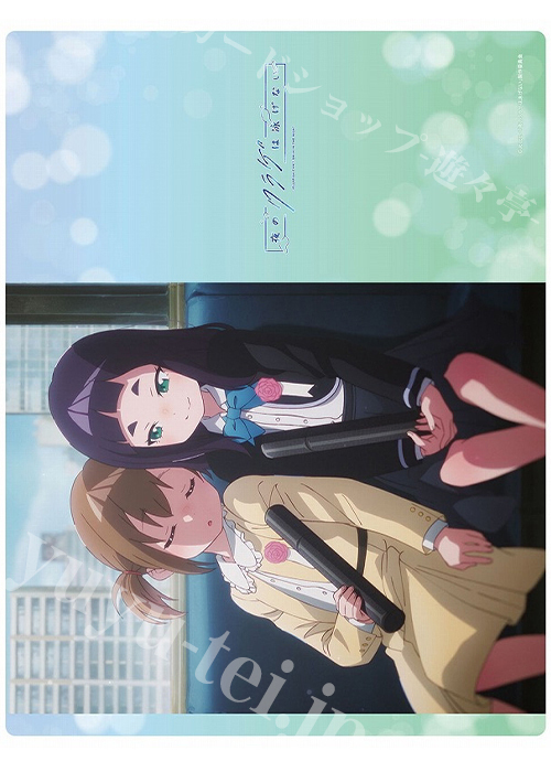 夜のクラゲは泳げない ラバーマットシチュエーションイラストC (まひる＆キウイ)