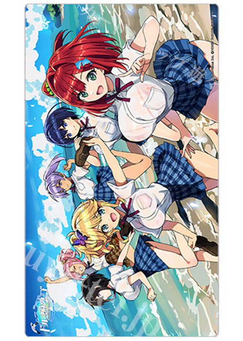 ドルフィンウェーブ ラバーマット『祝！Half Anniversary!! Ver.B』