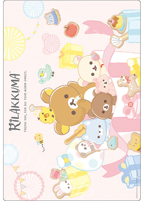 ブシロード ラバーマットコレクションV2 Vol.1673 『リラックマ』にこにこHappy for you ver.
