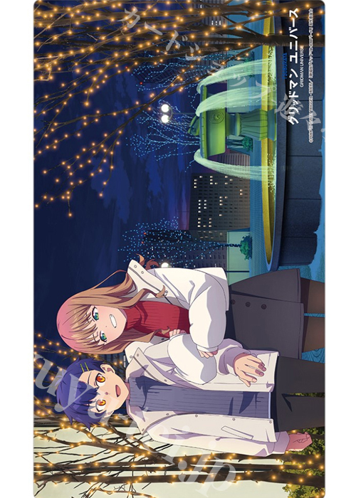 可愛いクリスマスツリーやギフトが！ グリッドマン 描き下ろしラバーマット『麻中蓬＆南夢 ユニバース その他