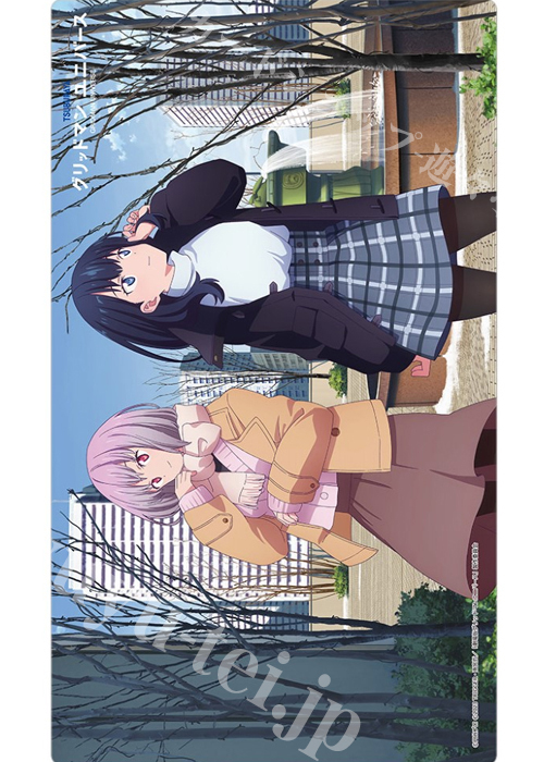 グリッドマン ユニバース 描き下ろしラバーマット『宝多六花＆新