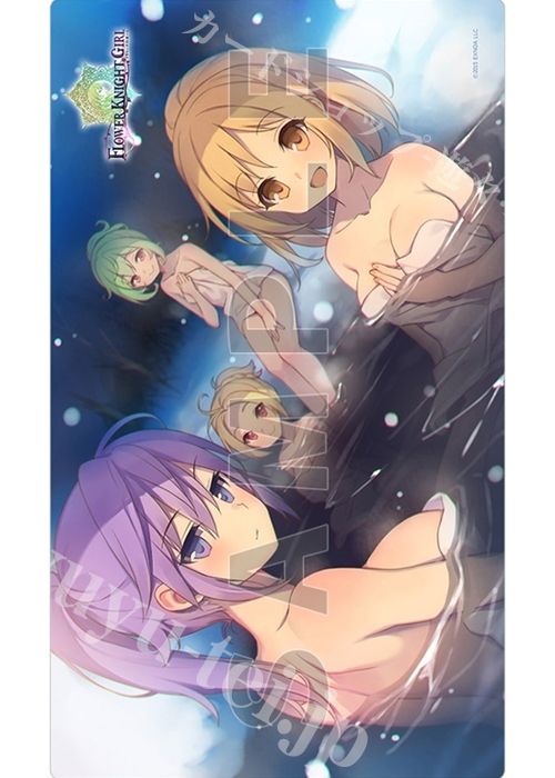 FLOWER KNIGHT GIRL ラバーマット（雪降る湯けむり）  (11月上旬 発売) | 販売 | サプライ
