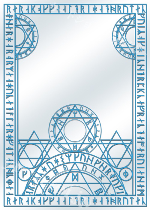 ブロッコリースリーブプロテクター 世界の文様 ルーン 販売 サプライ カードショップ 遊々亭