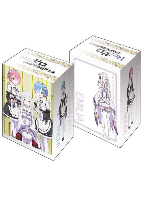 ブシロードデッキホルダーコレクションV2 Vol.93 Re:ゼロから始める異世界生活 『エミリア＆ラム＆レム』 | 販売 | サプライ