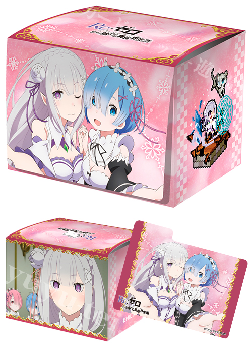 キャラクターデッキケースコレクションMAX Re:ゼロから始める異世界生活 「エミリア＆レム」 | 販売 | サプライ