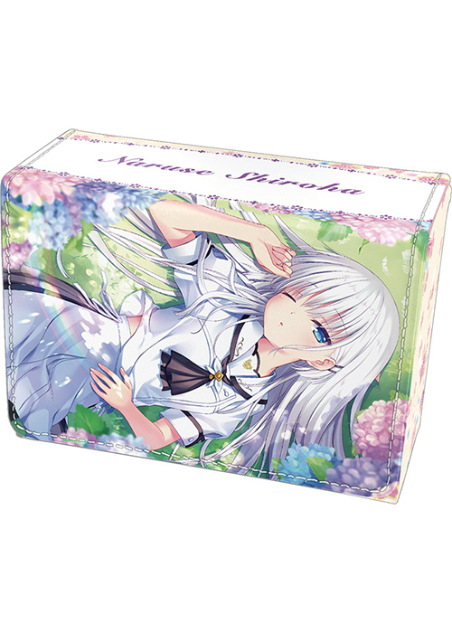正式的 合皮製デッキケースW Summer Pockets REFLECTION BLUE「鳴瀬 ヴァイスシュヴァルツ
