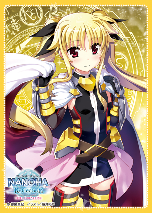 ブロッコリー トレカアイテムくじSP 「藤真拓哉」第2弾 E-2 キャラクタースリーブEX(60枚入り) 魔法少女リリカルなのはReflection THE COMICS 「フェイト・T・ハラオウン」 | 販売 | サプライ