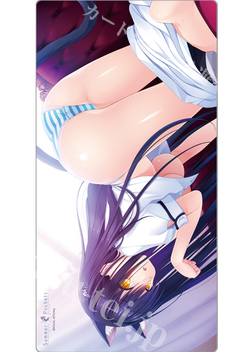 ブロッコリー トレカアイテムくじSP 「ビジュアルアーツ」第2弾 B-1 ラバープレイマットスリム Summer Pockets「久島 鴎」 | 販売 | サプライ