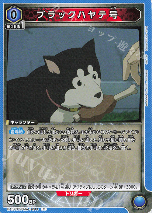 C ブラックハヤテ号 | 販売 | 鋼の錬金術師 FULLMETAL ALCHEMIST | ユニオンアリーナ