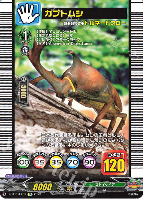 EX カブトムシ | 買取 | [DBT11] 英雄激突 | ヴァンガード
