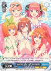  5HY/WE43-P01 PR 夏の煌めき 一花＆二乃＆三玖＆四葉＆五月 