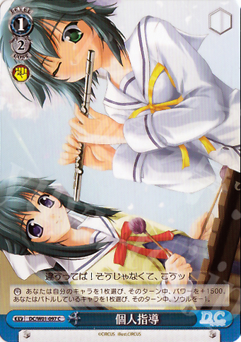 C 個人指導 | 販売 | D.C./D.C.II | ヴァイスシュヴァルツ